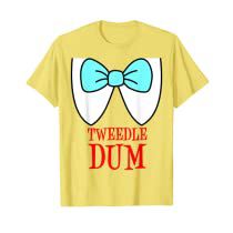 Check this out! Costume For Couples, Tweedle Dee And Tweedle Dum, Big Little Sorority Shirts, Quick Halloween Costumes, Tweedle Dum, Tweedle Dee, Matching Costumes, Blue Bow Tie, Matching Halloween