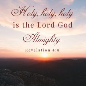 Holy Holy Holy Revelation - EP35 - United Faith Church “Holy, holy, holy is the Lord God Almighty,’ who was, and is, and is to come.” Revelation 4:8 Exalt the Lord. The Lord God is “holy, holy, holy.” We are called to be holy as He is Holy. Click to hear more of this powerful Christian podcast from Pastor Jeffrey Brandt, Unite Faith Church, NJ. #UnitedFaithChurchBarnegatNJ #HolyHolyHoly #WorshipGod #ExaltTheLord #ScriptureVerses #BibleQuotes #SetApart #PraiseTheLord #WordOfGod Revelation 4:8, Holy Holy Holy Lord God Almighty, Lord God Almighty, Worshiping God, Holiness Of God, Holy Hour, Godly Living, Chalkboard Fonts, Revelation 4