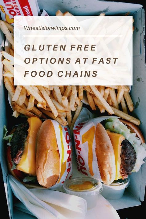 Dairy Free Fast Food, Gluten Free Fast Food Options, Gluten Free Travel Food, Gluten Free Fast Food, Gluten Free List, Gluten Free Food List, Gluten Free Shopping, Gluten Free Travel, Gluten Free Buns