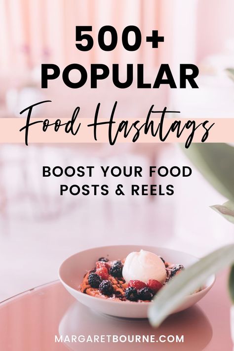 500+ Popular Food hashtags: boost your food posts and reels. Instagram Reel Ideas Food, Food Influencer Instagram, Food Content Instagram, Food Hashtags Instagram, Food Reels Instagram, Food Hashtags, Food Blog Names, Healthy Food Store, Hashtags For Instagram