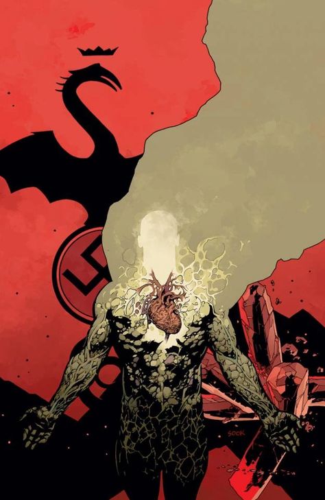 Hellboy In Hell, Darkhorse Comics, First Superman, Wolverine Art, Mike Mignola, Western Comics, Cosmic Horror, Fantasy Paintings, Dark Horse Comics