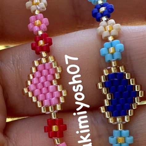 Miyuki Bead, Beautiful Beaded Jewelry, Miyuki Bracelet, Seed Beading, Diy Bracelets Patterns, Handmade Jewelry Tutorials, Beaded Bracelet Patterns, Bead Jewellery, Beaded Rings