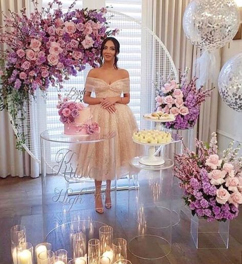 Idee Babyshower, Diy Event, Elegant Bride, Wedding Balloons, Balloon Decorations Party, Wedding Deco, Bridal Shower Decorations, Wedding Backdrop, Shower Decorations