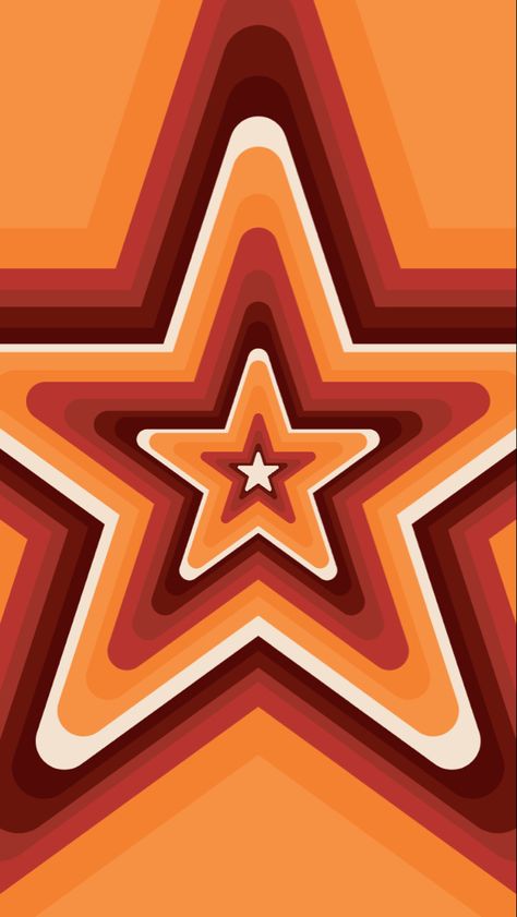 Sundrop Wallpaper Aesthetic, Orange Star Wallpaper, Sundrop Aesthetic, Orange Stars Wallpaper, Y2k Aesthetic Pictures, Star Wallpapers, Home Screen Wallpaper Hd, Screen Wallpaper Hd, Heart Iphone Wallpaper