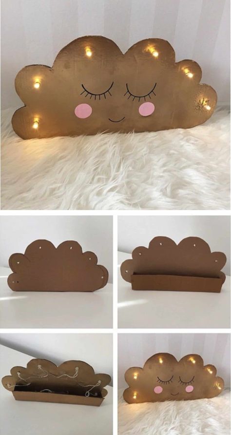 When Bored, Diy Projects With Cardboard, Perlengkapan Bayi Diy, Mommo Design, Carton Diy, Diy Decoracion, Cardboard Box Crafts, Cardboard Art, Baby Diy