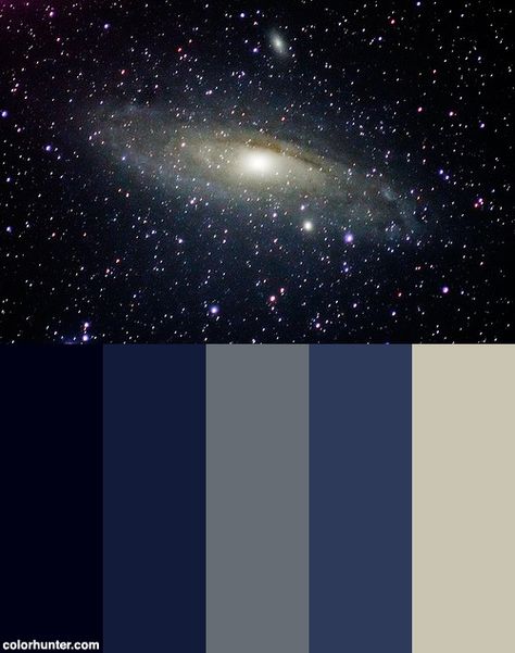 Midnight Blue Color Scheme, Space Blue Color, Midnight Colour Palette, Black Colour Scheme, Space Color Scheme, Space Palette, Blue And Purple Palette, Dark Space, Blue Black Color Palette