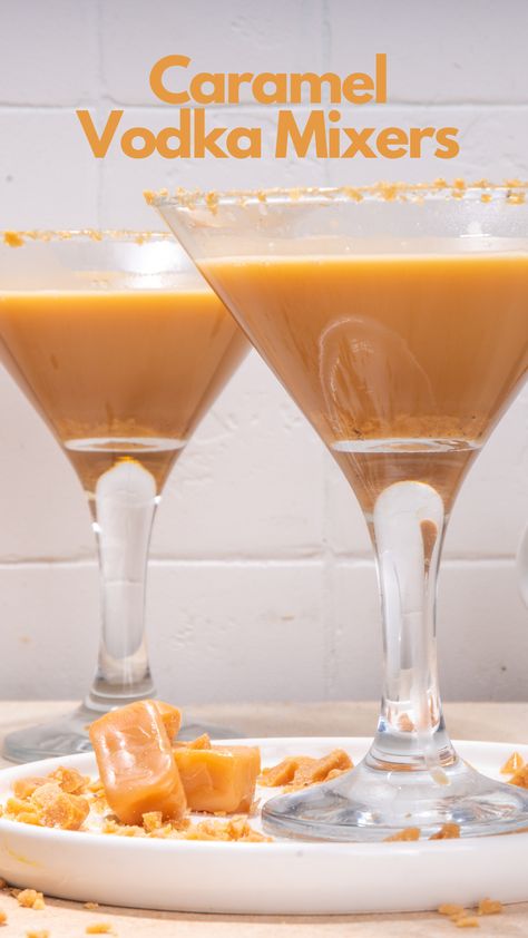 Caramel Vodka Mixers Drinks To Make With Caramel Vodka, Carmel Kiss Vodka Drinks, Drinks With Kissed Caramel Vodka, Carmel Vodka Shots, Drinks Made With Caramel Vodka, Kissed Caramel Vodka Recipes, Pinnacle Salted Caramel Vodka Recipes, Stoli Salted Caramel Vodka Recipes, Carmel Vodka Recipes