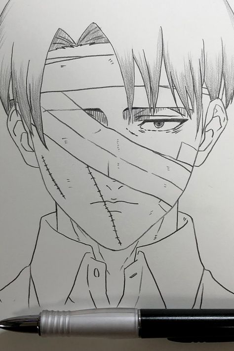 Draw Levi Ackerman from Attack on Titan https://youtu.be/DunmBKr0dB0 Levi Drawing Tutorial, Anime Pencil Art Drawings, Anime Comic Drawing Sketches, Levi Drawing Sketch, Creative Pencil Art, Animated Drawings Sketches, Attack On Titan Drawing Sketches, Attack On Titan Drawings, Draw Levi Ackerman