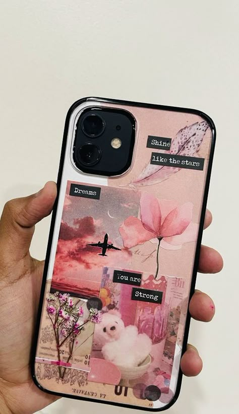 You can customise your phone case according to your style and liking.Available for all phone models Custom Phone Cases Diy, Custom Phone Cases Ideas, Mobile Case Diy, Aesthetic Phone Cover, Artsy Phone Cases, Customized Phone Covers, Phone Case Diy Paint, Diy Phone Case Design, Phone Covers Diy