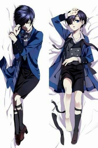 Anime Black Butler Kuroshitsuji Ciel Dakimakura Hugging Body Pillow Case Cover Body Pillow Anime, Pillow Drawing, Body Pillow Case, Diy Pillow Covers, Black Butler Ciel, Anime Black, Black Butler Anime, Black Butler Kuroshitsuji, Butler Anime