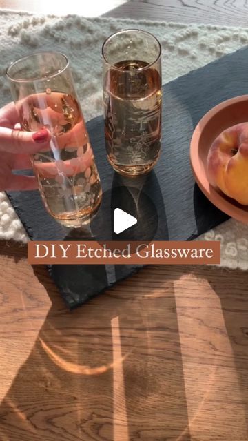 Hunker on Instagram: "Need a last-minute gift idea? Thrift some glassware and try this DIY etching tutorial from @katiebookser to create custom gifts for loved ones! #hunker #diy #diys #diygift #diygifts #thriftedgifts #holidaygift #holidaygifts #holidaygiftideas #easydiy #holidayseason" Glass Engraving Ideas, Etching Glassware Diy, Gifts For Loved Ones, Glass Engraving, Girls Weekend, Custom Gifts, Last Minute Gifts, Loved Ones, Etching