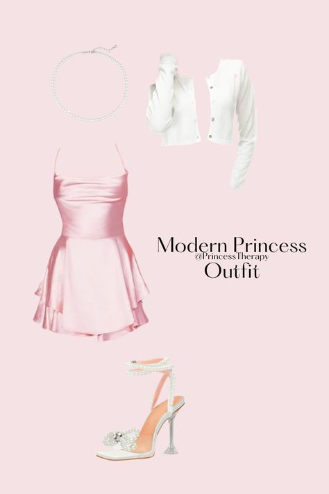 Dress like the modern-day princess you are this Valentine's Day! Elevate your style with enchanting elegance and contemporary flair. 👑💖 Discover the perfect outfit to make your day royally unforgettable. #CommissionsEarned #ModernPrincessStyle #ValentinesDayOutfit #FashionRoyalty #EnchantingElegance #ContemporaryChic #ValentinesDayOutfit #LoveDayFashion #RomanticStyle #HeartfeltFashion #DateNightElegance #Valentine #Valentines #Pink #Pearls #Dress #heels #diamond #white #Princess #aesthetic Modern Day Princess Outfits, Modern Princess Aesthetic Outfit, White Princess Aesthetic, Princess Behavior, Modern Princess Aesthetic, Princess Aesthetic Outfits, Heels Diamond, Modern Day Princess, Pearls Dress