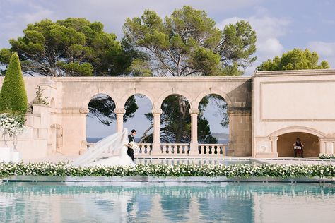 This luxe Mallorcan wedding featured a special celebrity performance... Destination Wedding Hair, Chinese Celebrations, Type Specimen Book, Specimen Book, Makeup Prep, Type Specimen, Chinese Tea Ceremony, Wedding Painting, Hollywood Waves