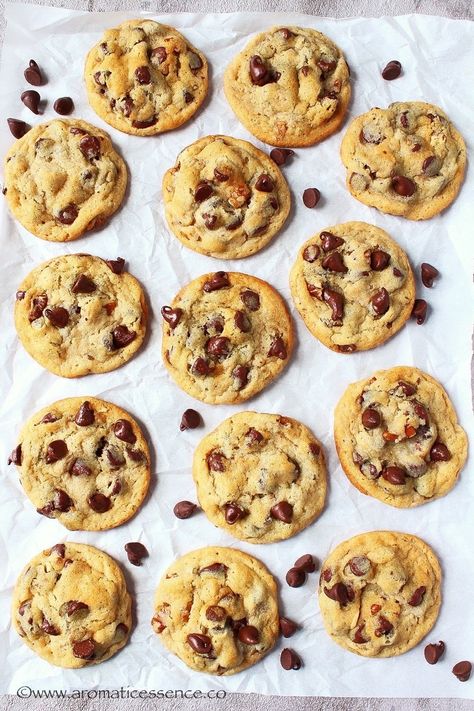 Eggless Chocolate Chip Cookies Cookies Without Mixer, Cookies Without A Mixer, Diet Substitutes, Royal Desserts, Cookies Eggless, Eggless Cookie Recipes, Eggless Chocolate Chip Cookies, Eggless Cookies, Choco Chip Cookies