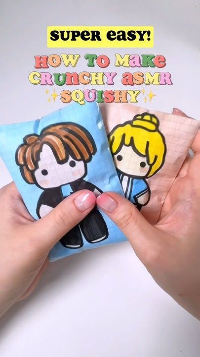 Ultimate Guide to Making Paper Squishies: Step-by-Step Instructions How To Make Squishies, Paper Squishies, Asmr Skincare, Squishies Diy, Paper Squishy, Paper Dolls Diy, Kawaii Diy, Easy Paper Crafts Diy, Fun Crafts To Do