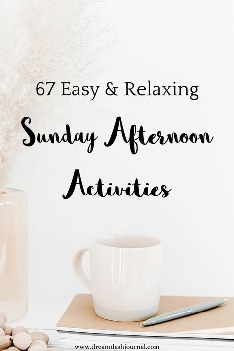 Have A Relaxing Sunday, Afternoon Activities, Manifestation Inspiration, Sunday Ideas, Sunday Activities, Sunday Planning, Relaxing Sunday, Sunday Routine, Frosting Techniques