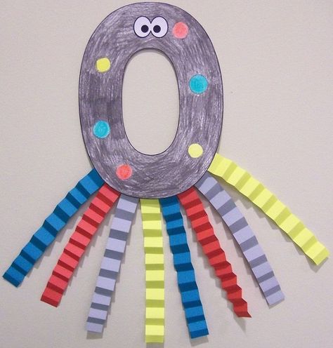 Oo is for Octopus craft with the letter O and accordion legs Letter U Crafts, Letter O Activities, Preschool Letter Crafts, Octopus Crafts, Alphabet Crafts Preschool, Abc Crafts, Alphabet Letter Crafts, Kindergarten Letters, K Crafts