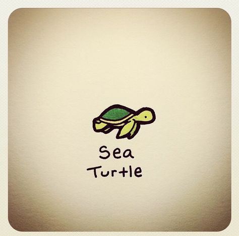 @turtlewayne                                                                                                                                                                                 More Cute Simple Turtle Drawing, Turtle Drawings Easy, Sea Turtle Drawing Simple, Simple Turtle Drawing, Turtle Drawing Cute, Turtle Drawing Simple, Cute Turtle Art, Turtle Doodle, Turtle Wayne