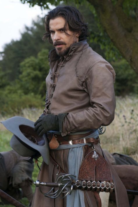 Aramis The Musketeers, Musketeer Costume, Aramis And Anne, The Musketeers Tv Series, The Musketeers Bbc, Musketeers Bbc, You Shall Not Pass, Long Coat Men, Pathfinder Character