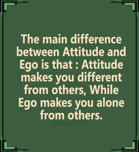 Quotes About Attitude And Ego by @quotesgram Quotes About Attitude, Different From Others, Share Quotes, Fake Friend Quotes, Big Ego, Positive Energy Quotes, Hindi Quotes Images, Energy Quotes, Quote Citation