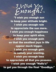 God's Miracles Quotes, I Wish You Enough, Enough Is Enough Quotes, My Wish For You, Say That Again, Wonder Quotes, Words Worth, Strong Quotes, Encouragement Quotes