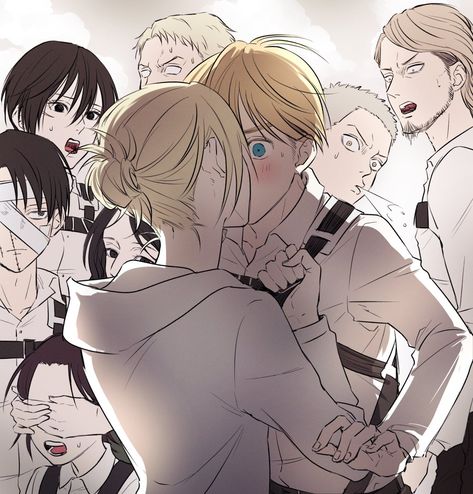 Aot Armin, Attack On Titan Series, Attack On Titan 2, Annie Leonhart, Attack On Titan Comic, Attack On Titan Ships, Attack On Titan Fanart, Attack On Titan Art, Digital Art Anime