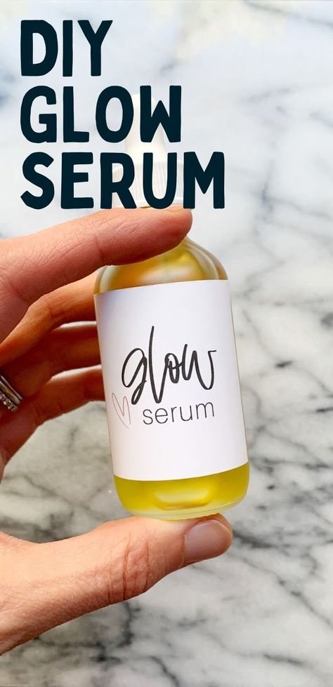 Looking to make your own serum for glowing skin? You've come to the right place. This is the complete guide to making your own serum at home! Learn which facial oils are right for your skin and which essential oils you should use to make an incredible serum! Serum At Home, Facial Serum Diy, Face Serum Recipe, Serum For Glowing Skin, Diy Serum, Beauty Treatments Skin Care, Facial Oils, Diy Glow, Diy Beauty Treatments