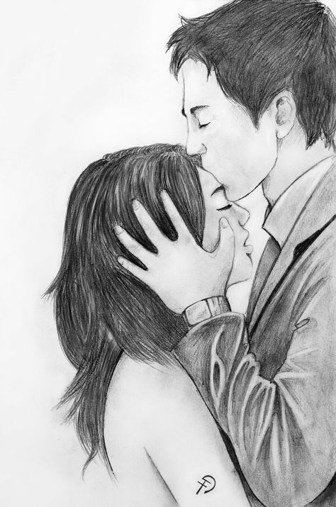 Kiss On The Forehead, Kissing Drawing, Types Of Kisses, Couple Drawing, Gif Disney, Forehead Kisses, Anime Head, Flynn Rider, Couple Drawings