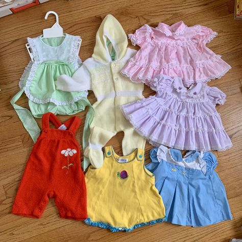 0-9M Vintage 1960s-90s Baby Girl Clothing Lot VGC 90s Baby Clothes, 90s Baby, Vintage Nursery, Girl Clothing, Future Kids, Vintage 1960s, Baby Fever, Girls Clothing