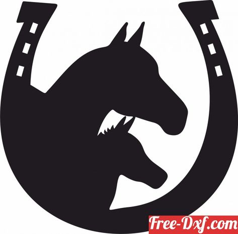 Free Horse Svg Files For Cricut, Free Horse Svg, Horse Clip Art, Doodle Doodle, Free Dxf Files, Horse Clipping, Horse Profile, Idee Cricut, Couple Drawing