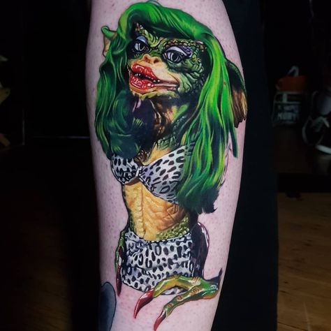 Gremlin Tattoo, Greta Gremlin, Fusion Ink, Horror Tattoo, Lion Tattoo, Body Modifications, S Tattoo, Gremlins, Thanks So Much