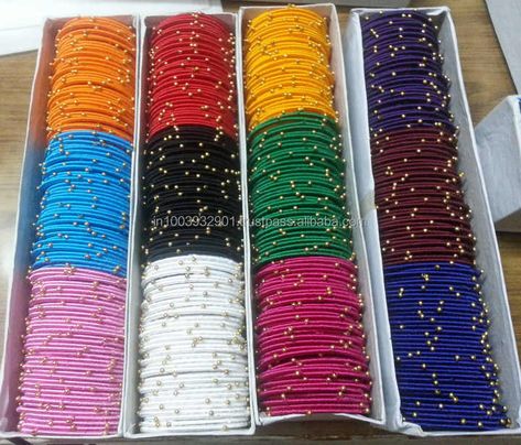 Silk Thread Bangles Design, Silk Bangles, Thread Bangles Design, Colorful Bangles, Bangles Diy, Indian Bangles, Silk Thread Jewelry, Glass Bangles, Silk Thread Bangles