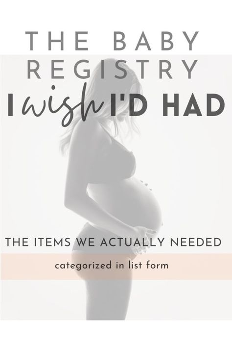 Must Haves For Nursery, Nesting For New Baby, What To Register For Baby, Gender Neutral Registry, First Baby Registry Checklist, First Time Baby Must Haves, Crunchy Mom Baby Registry, What To Put On Baby Registry, 3rd Baby Must Haves