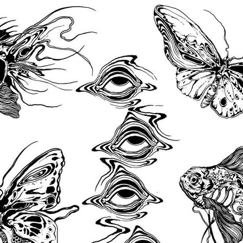 ＳＡＤＧＩＲＬ on Instagram: "New butterfly vs fish designs, what’s your pick? 🐸🦋🖤 Booking forms are taking longer than expected to get through, will be reaching out to some people this evening and tomorrow so keep an eye out on your emails! And may be getting back to others next week x #tattoo #singleneedle #flashtattoo #singleneedle #tattoos #ignorant_tattoos #queertattoo #butterflytattoo #spidertattoo #eye #eyetattoo #londontattoo #undergroundtattoo #arttattoo #contemporarytattoo #londontattoois Eyeball Butterfly Tattoo, Eye Butterfly, Eyeball Butterfly, Butterfly Eyes Tattoo, Snake Head Butterfly Tattoo, Butterfly With Eyes, Butterfly Eye Tattoo, Eye Butterfly Tattoo, Butterfly With Eyes Tattoo