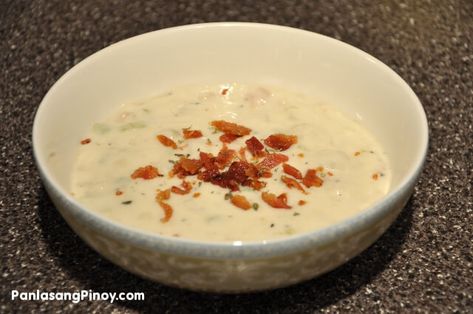 Easy Clam Chowder Recipe Fish Chowder, Beef Kabobs, Filipino Cuisine, Seafood Chowder, Chowder Recipe, Seafood Soup, Spicy Beef, Clam Chowder, Chowder Recipes