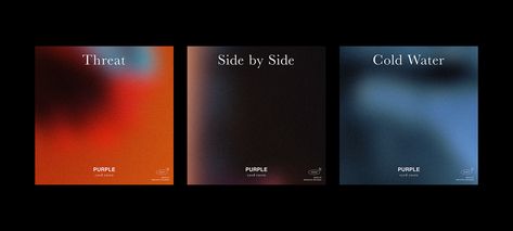 Purple's Singles Artwork on Behance Single Artwork, City Branding, Design Podcast, Block Logo, Mobile Ui Design, 카드 디자인, Grafic Design, Purple Eyes, Forgiving Yourself