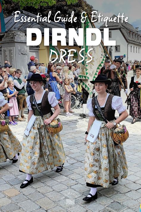 Drindle Skirt Outfit, German Culture Clothing, Dirndl Dress Traditional, Steampunk Explorer, German Traditional Dress, Explorer Costume, German Dress, Travel 2024, German Folk