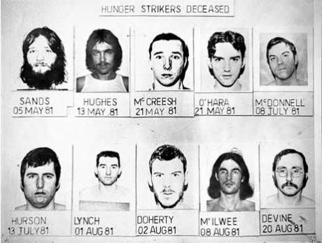 Ten of the twenty-two Irish men who died on hunger-strike between 1917 and 1981. Bobby Sands, Easter Rising, Ireland History, Ireland Map, Hunger Strike, Irish Quotes, Old Irish, Old Cameras, Irish History