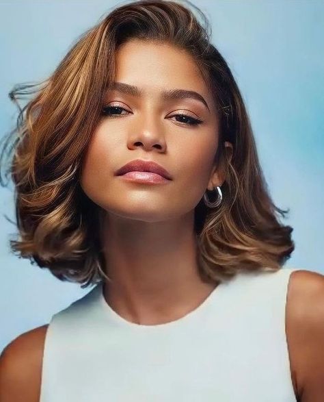 Zendaya Makeup, Zendaya Hair, Zendaya Style, Zendaya Coleman, Fashion People, A Name, 2023 2024, Summer Hairstyles, Bob Hairstyles