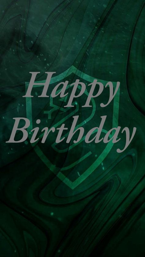 For the Slytherin in your life Slytherin Birthday Cards, Slytherin Scrapbook, Slytherin Stickers Printable, Hogwarts Timetable Slytherin, Happy Birthday Harry Potter Cards, Happy Birthday Harry Potter, Harry Potter Free, Slytherin Wallpaper, Happy Birthday Cat