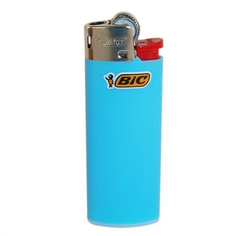 Bic Lighter, Coffee Lover, Convenience Store Products, Light Blue, Blue