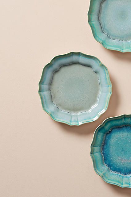 Anthropologie Acores Side Plate| turquoise, teal, pattern, aesthetic, teal theme, turquoise color palette, turquoise theme, teal color palette, everything turquoise, turquoise decor  ( affiliate ) Teal Bathroom Accessories, Teal Color Palette, Teal Bathroom, Turquoise Color Palette, Mold In Bathroom, Ceramics Inspiration, Bathtub Remodel, Turquoise Decor, Product Shoot