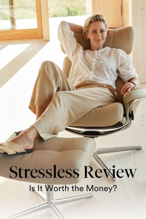 Is their $3,000 recliner worth it? In this blog, we will dive into the Stressless process, the pros and cons of their signature recliner, and finally, see if Stressless is right for you. Stressless Recliner, Pros And Cons, The Money, Worth It, Recliner, Money, Living Room