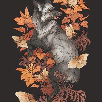 Nora Potwora, Yes It Is, 2d Art, Tshirt Design, Fox, I Hope, Design