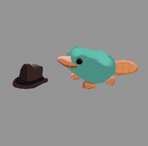 Cute Platypus Drawing, Perry The Platypus Tattoo, Perry The Platypus Drawing, Platypus Drawing, Perry The Platypus, Phineas Y Ferb, Goofy Drawing, Animal Doodles, Comic Drawing