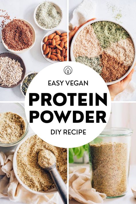 Soy Protein Powder Recipes, Recipes With Protein Powder, Recipes With Protein, Protein Powder Recipe, Homemade Protein Powder, Best Vegan Protein Powder, Resep Vegan, Prepper Pantry, Best Vegan Protein