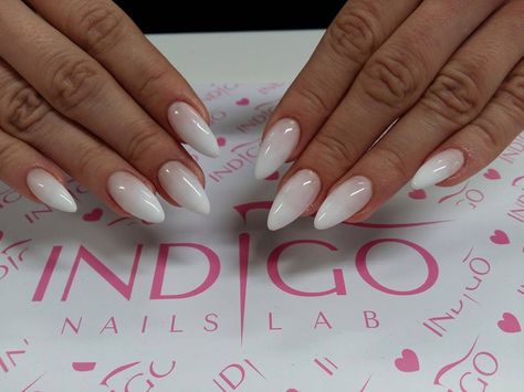 Gel Nails Shape, Baby Boomers Nails, Milky Pink, French Ombre, Milky Nails, Indigo Nails, Light Nails, Clear Gel, Pink Gel