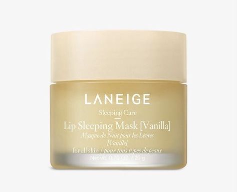 Laneige Lip Sleeping Mask, Vanilla Latte, Lip Sleeping Mask, Sleeping Mask, Lip Mask, Birthday Wishlist, Christmas Wishlist, Lip Care, Makeup Skin Care