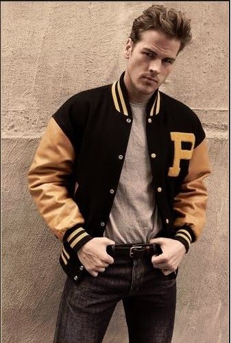 Varsity jacket / Luther Lacewing High School School Jacket Outfit, Varsity Jacket Outfit, School Jacket, Varsity Letterman Jackets, College Jackets, Jean Jacket Men, Varsity Jackets, Varsity Jacket Men, Jersey Jacket