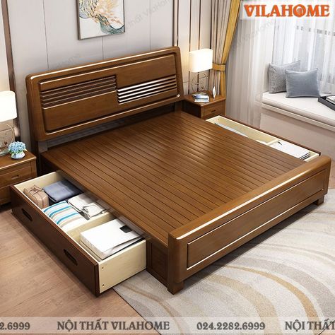 latest wooden bed designs Beds Wooden Design, Latest Bed Designs Modern Wooden, Kattil Bed, Wood Bed Design Modern, Modern Wooden Bed Design, Wooden Bed Design Modern, Bed Design Wooden, Solid Wood Bed Design, Latest Wooden Bed Designs